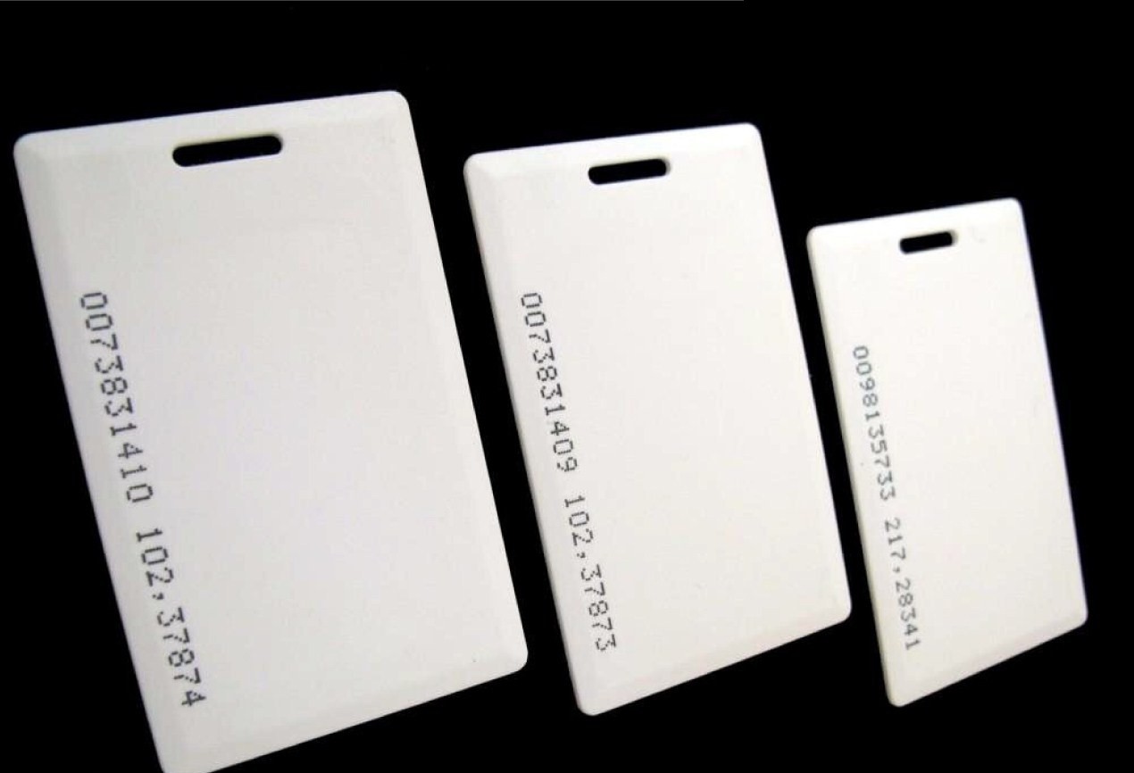 RFID clamshell card